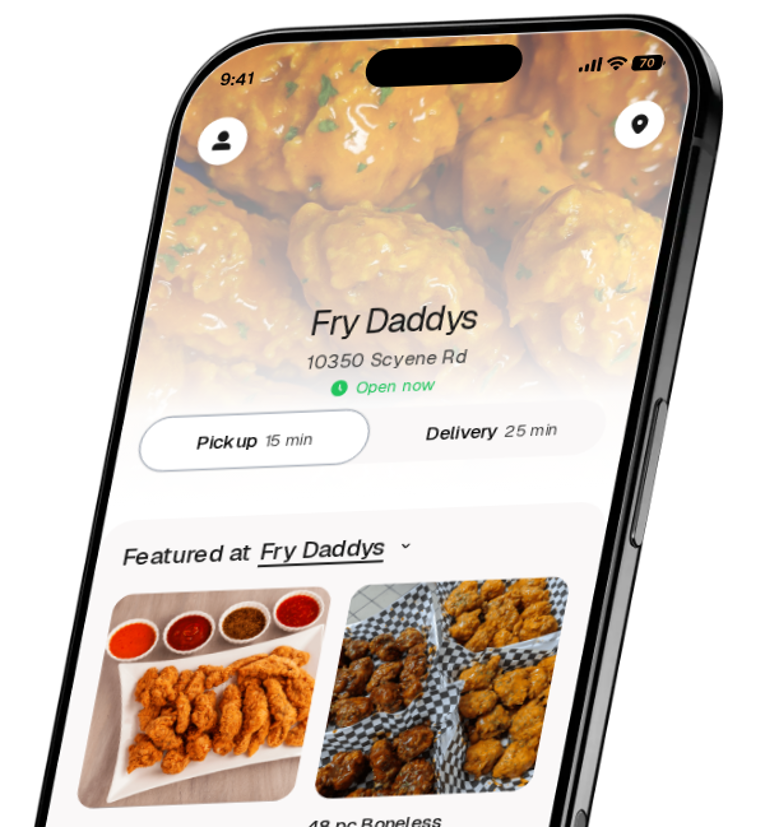 Fry Daddys app preview