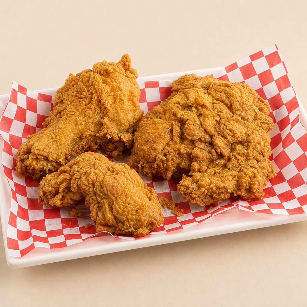 3 pc Dark and Medium Fries.