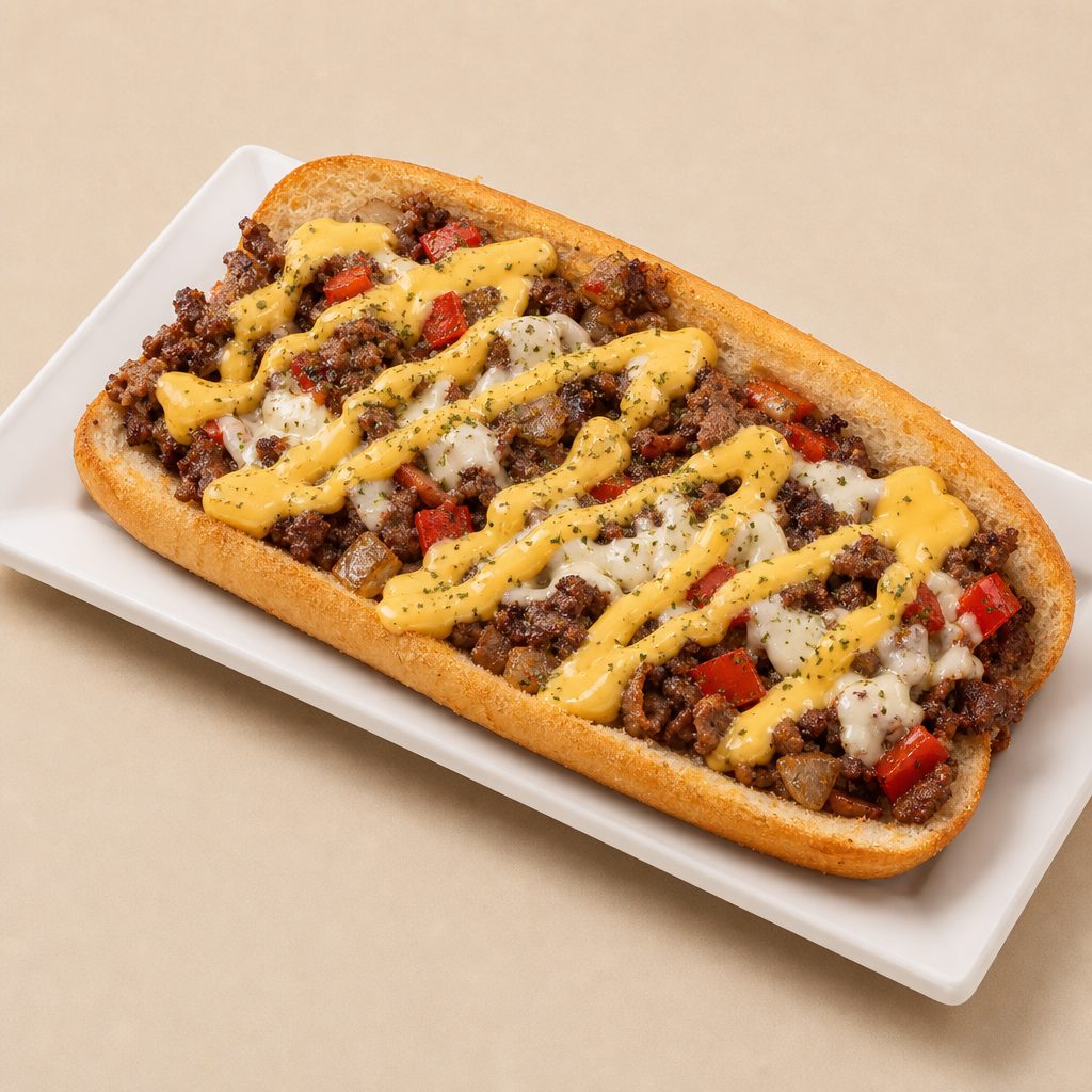 Philly Cheesesteak (8").