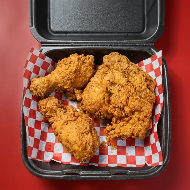 3 pc Dark and Medium Fries.