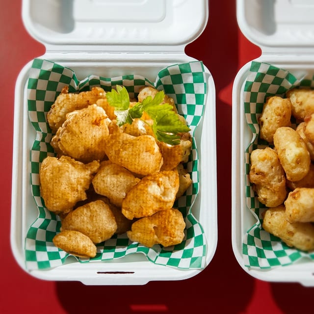 Spicy Cheese Curds.