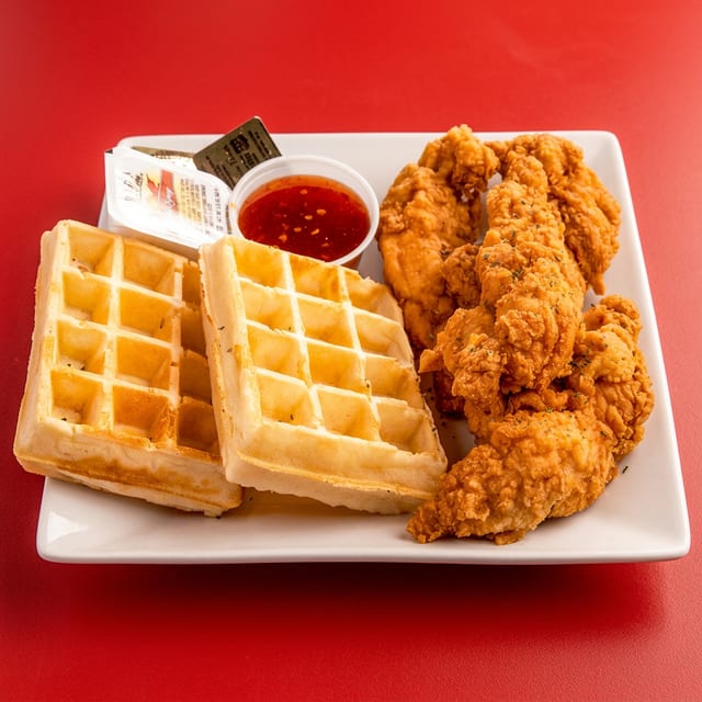 Belgian Waffles (2 Pcs).